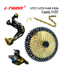 LTWOO – ensemble doré de vélo à 12 vitesses, levier de changement de vitesse, dérailleur arrière, Cassette 11-50T 52T 12 S YBN, chaîne <span class=keywords><strong>EAGLE</strong></span> GX/M9100 - Product Image 3