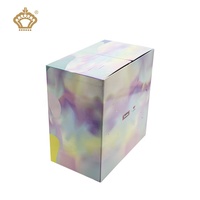 Boîte d'emballage cosmétique et de soins de la peau en carton rigide à double porte en velours de haute qualité personnalisée avec des matériaux recyclés et impression en relief