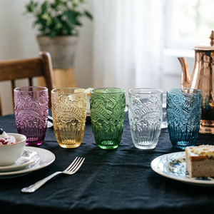 Vajilla <span class=keywords><strong>de</strong></span> Bar Tiki, Vasos Premium para Cócteles y Jugos, Tazas para Margaritas para una Refrescante Experiencia, Arco del Triunfo en Relieve - Product Image 4