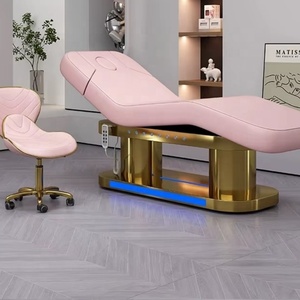 KISEN Luxury Electric Beauty <b>Bed</b> with 4 Motors Cosmetic <b>Lash</b> <b>Bed</b> Modern Design for Salon Equipment Facial Spa <b>Bed</b> - Product Image 1