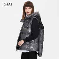 Veste d'hiver en gros à manches détachables, manteau tendance chaud et ample, doudoune courte épaisse grande taille pour l'hiver