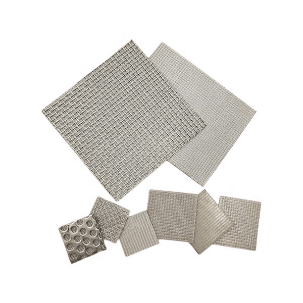 10 Micron 316 Stainless Steel Sintered Metal Wire Mesh Sheet Filter Disc Liquid Filter