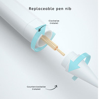 Stylet capacitif actif personnalisé pour tablette, S Pen, rejet de la paume, étui pour écran tactile, pointe métallique remplaçable, chargement Type-C, 10-12 heures d'autonomie