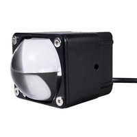 Projecteur auxiliaire bi-LED à faisceau haut/bas U26 Mini projecteurs LED pour calandre de voiture, feux antibrouillard