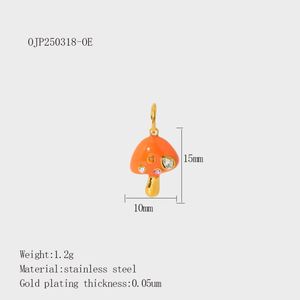 Pendentif Jésus en Zircon, Acier Inoxydable Plaqué Or, Qualité Bijoux 316L Certifié, Polissage Haute Précision pour Grossistes - Product Image 5