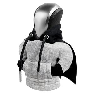 Vente en gros de chemise à capuche tendance Couverture de changement de vitesse automobile Mini pull Car Shifter Stick Protector - Product Image 2