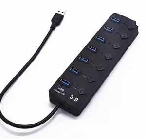 7 in 1 Multifunction USB HUB 2.0 Seven Ports Switch For Tablet Computer Splitter