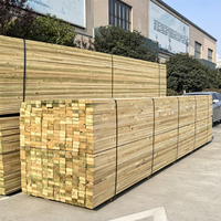 Factory Supply Radiata Pine Timber ACQ CCA Pressure Treated Kiln Dried Pine Lumber for Construction Framing