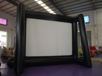 Écran de cinéma gonflable en PVC Oxford de marque Dongyuan, idéal pour l'extérieur, avec chaise gonflable, taille personnalisable – Offre Spéciale