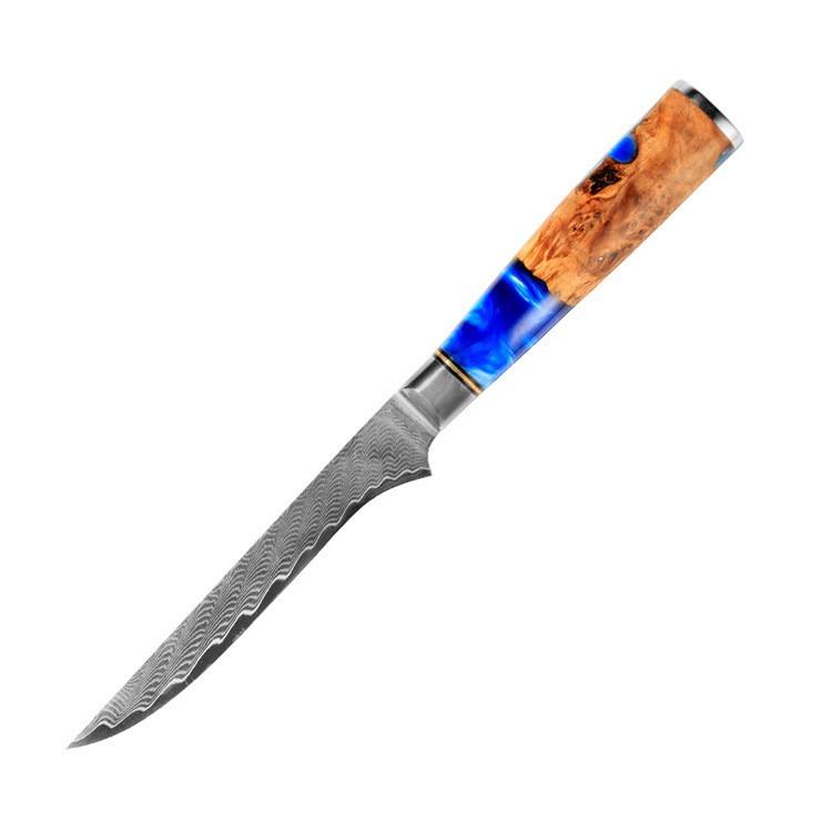 5"bonning knife  blue