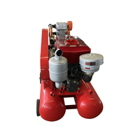 W-3.5/5 Compresseur d'air à piston diesel pour moteur minier 3.5m ³/min 5bar Compresseur d'air à piston avec double réservoir