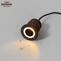 MINI lampe d'extérieur 1W 3W IP65 IP67, spot rond 12V encastré LED pour escalier, coin 12V 24V, applique murale LED souterraine