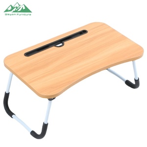 Support pour <span class=keywords><strong>ordinateur</strong></span> <span class=keywords><strong>portable</strong></span> pliable en forme <span class=keywords><strong>de</strong></span> Y Wayon avec porte-gobelet, hauteur réglable, table <span class=keywords><strong>de</strong></span> <span class=keywords><strong>lit</strong></span> <span class=keywords><strong>portable</strong></span> pour la lecture, le travail et les repas - Product Image 4