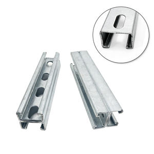 Profilés en acier à bas prix, profilés en C, profilés Unistrut, profilés 41x82, profilés Unicanal, <span class=keywords><strong>canal</strong></span> de puntal 41*21mm - Product Image 2