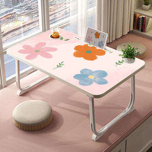 Table pliable sur canapé-lit avec fente pour <span class=keywords><strong>tablette</strong></span> et porte-gobelet pour regarder lire travailler sur le lit canapé bureau d'ordinateur portable pliant - Product Image 5