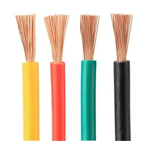 IEC 60227 02(RV) 450/750V 1.5mm 2.5mm 4mm 6mm 10mm RV Cable bare copper stranded wire