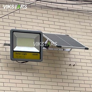 Công suất cao 400 Wát đúc nhôm <span class=keywords><strong>LED</strong></span> năng lượng mặt trời lũ ánh sáng với cảm biến ánh sáng cho sân bóng đá sân bóng rổ chiếu sáng ngoài trời - Product Image 3