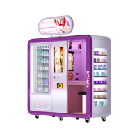 Mesin Vending Printer Kuku Modern dan Baru Harga Grosir, Sistem Self-Service dengan Pembaca ID dan Desain Pola Kustom DIY