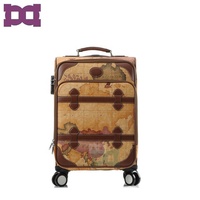 Carte du monde populaire, carte du monde mondiale, polo, bagages du monde
