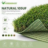 Gazon artificiel Verdigrass Luxury 50,8 mm, doux, écologique, pour l'aménagement paysager des hôtels et des complexes hôteliers, haute résilience, aspect réaliste