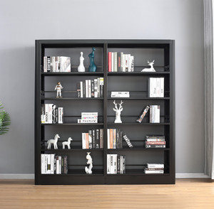 Librería Metálica Moderna de Doble Cara con Estantes Ajustables para Uso en Bibliotecas Escolares, Hogares, Hoteles y Supermercados - Product Image 6