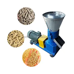 Máquina de prensa de pellets de granos granulados de bajo ruido para fertilizante bacteriano biológico