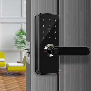 Serrure de porte intelligente SINOVO, empreinte digitale, Tuya Wifi, poignée à empreinte digitale, serrure électronique numérique pour porte en bois - Product Image 3