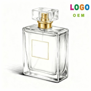 उच्च अंत आधुनिक लक्जरी वर्ग पारदर्शी पालतू इत्र 100 मिलीलीटर शरीर के लिए टोपी के साथ शरीर - Product Image 4