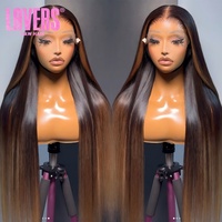 Vorgezupfte HD-Lace-Perücken aus Echthaar, Echthaar-Lace-Front-Perücken für Schwarze Frauen, Brasilianische Haare HD-Lace-Frontal-Perücken von Anbietern