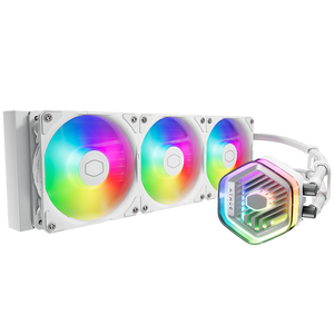 Refroidisseur d'eau AIO ATMOS G360 ARGB MasterLiquid 360 Atmos entièrement personnalisable, compatible LGA1700/1851 AM4/AM5 BK&WH, très vendu - Product Image 1
