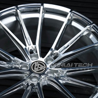 Jantes forgées monobloc personnalisées XINLAI 20-22 pouces, finition polie haute brillance, 10 branches, 5x112 5x120 pour Audi BMW Mercedes