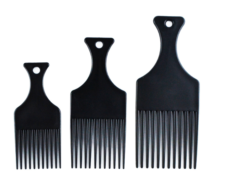 Пластиковая афро-расческа, металлическая расческа, афро-оплетка, парик, расческа для укладки волос