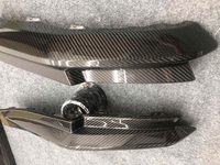 Pour BMW G82 G83 M4 2020-2026 Ailerons latéraux inférieurs de pare-chocs arrière en carbone sec style OEM 51128076449 51128076450
