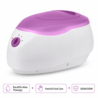 Chauffe-cire à paraffine pour masque exfoliant mains, thermostat électronique, grande capacité 2,3 L, en plastique, hydratant et blanchissant, pour usage domestique et professionnel en salon de beauté