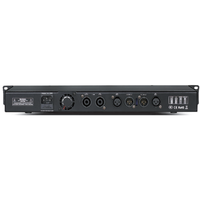 Amplificateur professionnel 1U Pure Back-end, double canal haute puissance, pour performances scéniques à basses fréquences intenses