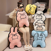 Oreiller en peluche personnalisé en forme d'animaux d'anime, fabrication de jouets en peluche, coton PP, jouets en peluche de 8 pouces, jouets en peluche de Noël pour machine à griffes