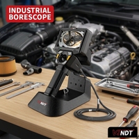 Boroscopio Industrial HD 1080P con Sonda de 3.9mm, Cable de 2m, Resistente al Agua IP67, Endoscopio Automotriz Portátil para Inspección de Precisión del Motor