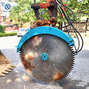 5-8 톤 굴삭기 바위 원형 톱 사암 절단 대리석 화강암 및 석재 소량 강철 콘크리트 석회 돌 - Product Image 3