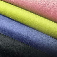 Vente en gros 100% coton & rayonne/viscose velours tissé teint 280gsm tissu anti-pilule pour vestes manteaux pantalons filles & garçons