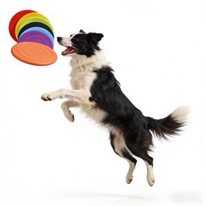 Disque volant pour chien en silicone, durable et résistant aux morsures, frisbee pour animaux <span class=keywords><strong>de</strong></span> compagnie, jeu interactif, flotte sur l'eau, sûr pour <span class=keywords><strong>les</strong></span> dents, jouet d'entraînement en plein air - Product Image 6