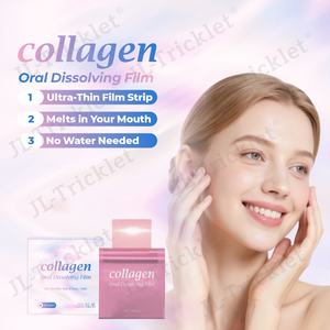 JULONG OEM/ODM Tiras de Colágeno Natural para Blanquear la Piel, L-Glutatión, Colágeno en Película Oral Disoluble para Mujeres - Product Image 2
