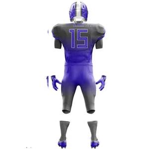 Nuevo uniforme de fútbol americano diferente Diseña tu propia fábrica Fabricación de uniforme de fútbol americano - Product Image 6