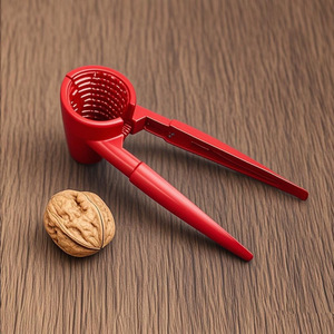 Aluminum Alloy Nutcracker Zinc Alloy Household Pecan Sheller Hazelnut <b>Cracker</b> Kitchen Utensil - Product Image 1