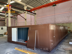 <span class=keywords><strong>Piscine</strong></span> Spa Extérieure Préfabriquée en Conteneur d'Acier Galvanisé 2x40 pieds - Modèle Magic House - Product Image 4