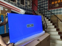 Pantalla Táctil Infrarroja de 55 Pulgadas y 1.7mm, Pantalla LCD para Publicidad, Video Wall con Gráficos Animados para Uso en Ascensores Interiores