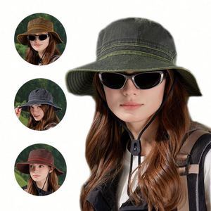 Custom Logo Outdoor Activities Summer Season <b>Sunscreen</b> Fishing and Hiking Female for Woman Bucket Hat - Product Image 1