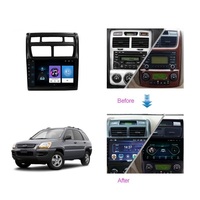 Reproductor de DVD para Auto Jiawell con Android, GPS, FM, Música, Audio, Video, Carplay, Wifi, BT, Pantalla IPS, Radio para Auto para Kia Sportage 2007-2021