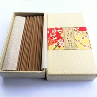 Incienso Natural de Oud Hem, Varillas de Incienso de Sándalo sin Bambú, Aroma Esencial, Incienso Chino en Caja de Cartón, Terapéutico