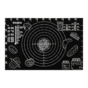 Premium Food Grade Silicone Kneading Mat Set with Measurement Marks Non-Slip 40x60cm Eco-Friendly Dough <b>Rolling</b> Pad <b>Kit</b> - Product Image 1