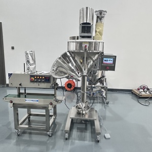 Nouvelles machines <span class=keywords><strong>de</strong></span> remplissage/scellage semi-automatiques certifiées CE pour poudres (épices, café, <span class=keywords><strong>toner</strong></span>, détergent, extincteur) avec commande PLC - Product Image 4